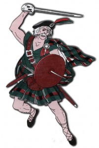 Scottish Warrior Artwork - Taylor